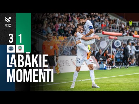 21. kārta: Riga FC 3:1 FK Liepāja (Labākie momenti)