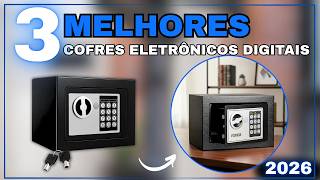 TOP3 Cofres Eletrônicos Digitais 2026: Contelux 31x20x20, Forkis FK-CF007 ou Giant Innovation