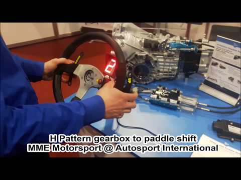 H Pattern Paddle Shift and Sequential Paddle Shift Demonstration