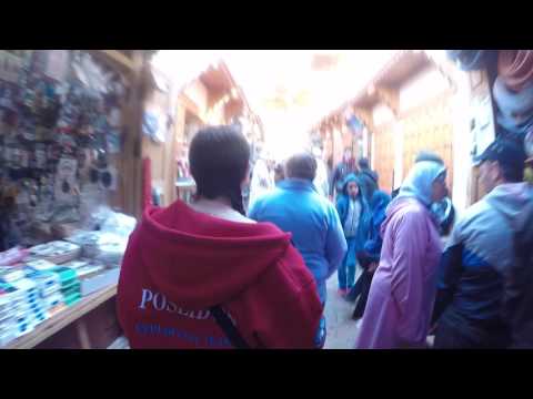 overwhelming shops and alleys of the Medina in Fes (January 24th, 2017)