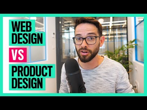Web Design VS Product Design (UX / UI Design)