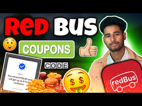 RedBus Coupon Code Today 🚌🔥 Flat Huge Discount on Bus Ticket Booking | Latest RedBus Offers Today 💥