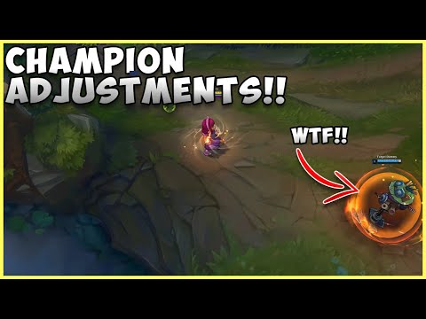 CHAMPION ADJUSTMENTS ANNIE CAN SHIELD ALLIES NOW!!!! LEAGUE OF LEGENDS