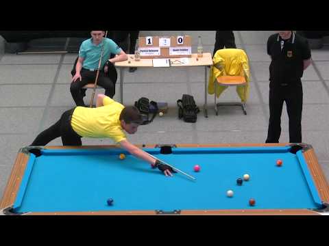 Patrick Hofmann - Kevin Schiller Finale Deutsche Jugend Meisterschaft 2017 m-U19 9-Ball