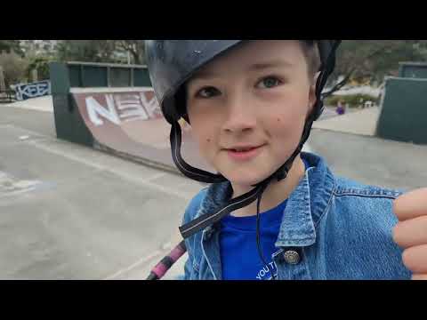 Game of Scoot 🛴 at island bay