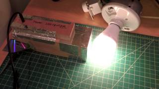 Walmart 60W A shaped LED bulb  tear down.... price leader and market maturity