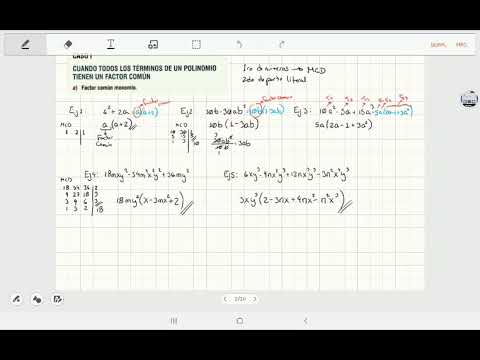 Factor común por agrupación 1