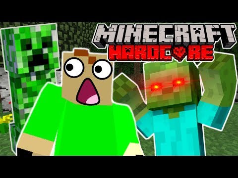 The Frustrated Gamer - SURVIVING MINECRAFT HARDCORE MODE! | Funny Minecraft Gameplay