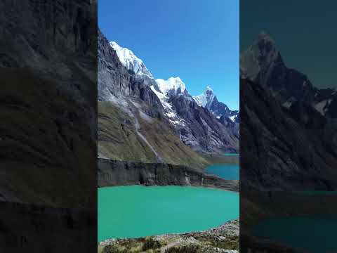 Mirador Tres Lagunas, Huayhuash, Huanuco, Peru.