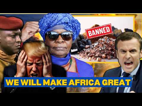 Traore Mentors Namibia's new President to CHALLENGE the West by Banning EXPORT of Raw materials.