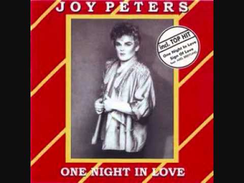 Joy Peters   One Night In Love Extended Version