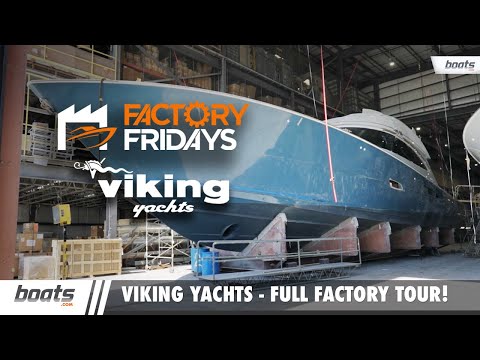 Factory Fridays: Viking Yachts World Class 🛥️ Sportfishing Boats - EP. 16