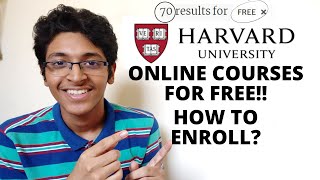 70 FREE Courses By Harvard University🔥🔥  How
