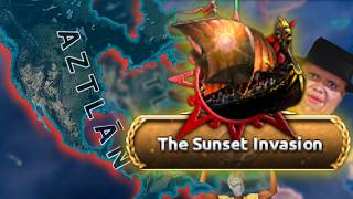 The Sunset Invasion as Socialist Aztecs in HOI4's Kaiserredux mod