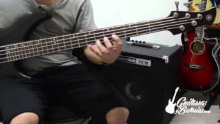 Video thumbnail for Demostración Amplificador Hartke HD75 y Bajo Yamaha TRBX505 by Guitarras y Baterías