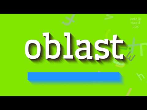 How to say "oblast"! (High Quality Voices)
