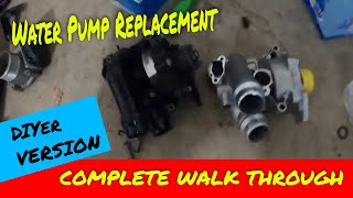 Audi 2.0T water pump replacement | DIYer VERSION | STEP-BY-STEP|