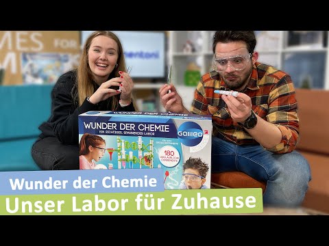 Chemie Experimente Zuhause - Galileo Chemiebaukasten von Clementoni✨