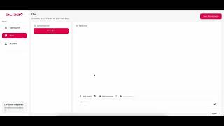 How the chat function works in Blizzy AI