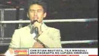 Download lagu Christian Bautista: Lupang Hinirang Blooper mp3