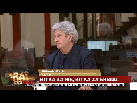 RAT UŽIVO -  Bitka za NIS – Naftni sektor kao geopolitičko oružje