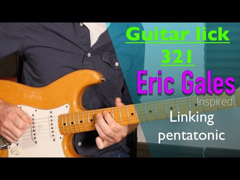 Eric Gales styled linking pentatonic lick - Lick Friday Week 321 Em