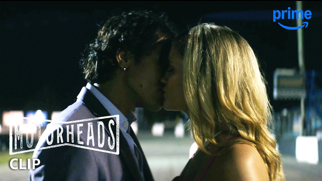 Zac and Alicia Kiss on the Race Track