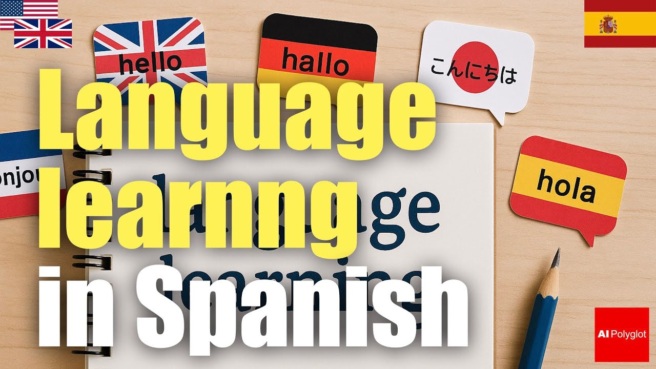 Language learning in Spanish | Passive listening | L2Language | with hiragana