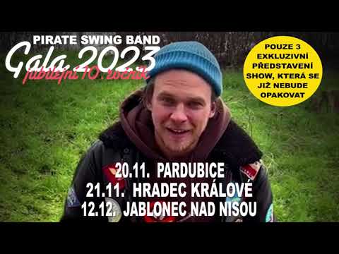 PIRATE SWING Band Gala 2023 - pozvánka od Vojtěcha Dyka