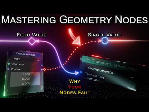Demystifying Geometry Nodes: The Ultimate Guide to Mastering Blender's Procedural Power