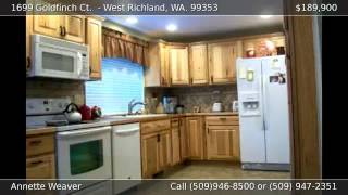 preview picture of video '1699 Goldfinch Ct.  West Richland  WA 99353'