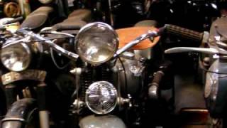 preview picture of video 'vintage and classic motorcycles  museum walk through'