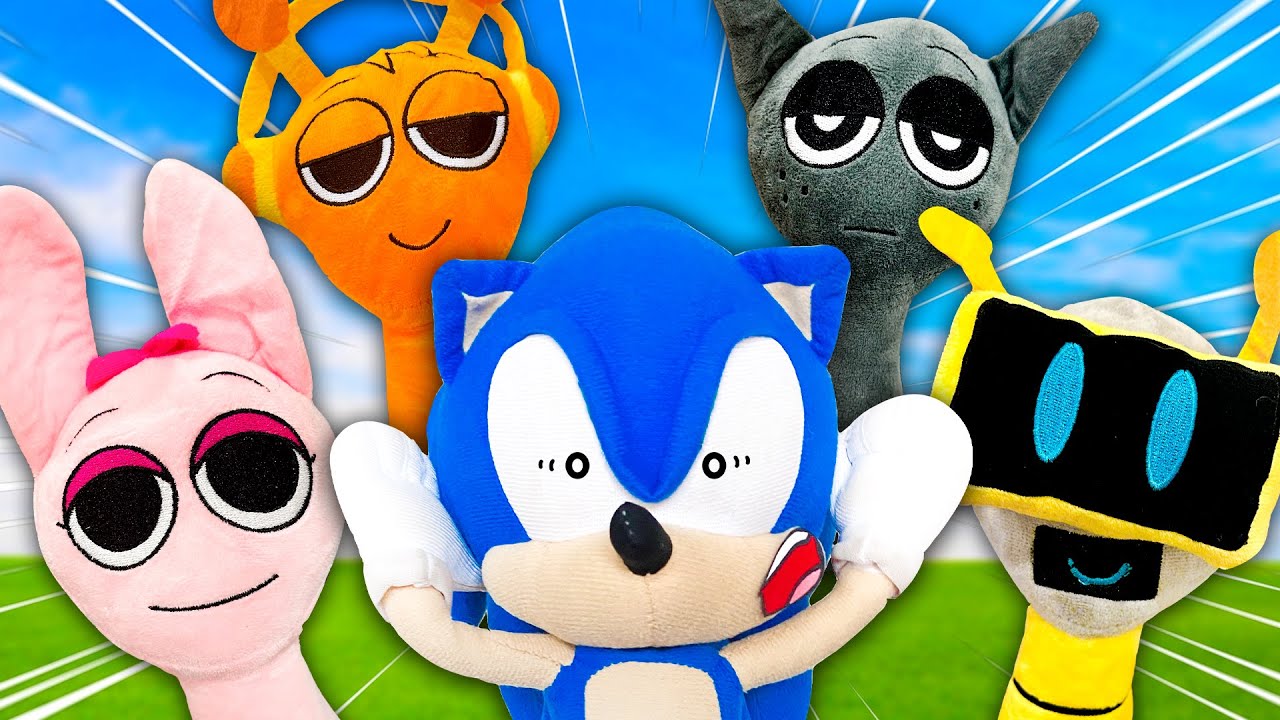Sonic Meets SPRUNKI! - Sonic and Friends