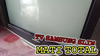 Download lagu CARA MEMPERBAIKI TV SAMSUNG SLIM⁉️ MATI TOTAL.‼️ mp3