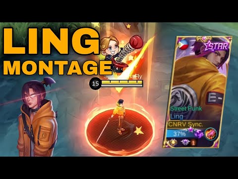 TOP GLOBAL LING MONTAGE | FASTHAND LING🔥 -MLBB