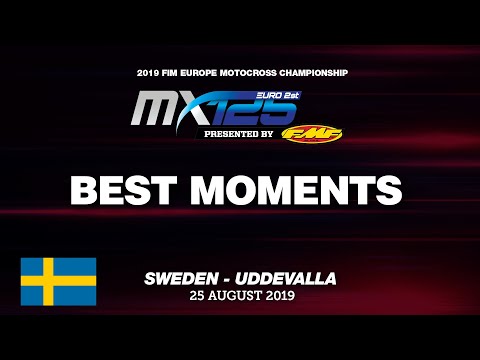 EMX125 Presented by FMF Racing Best Moments   Race 2   Round of Sweden 2019 #motocross