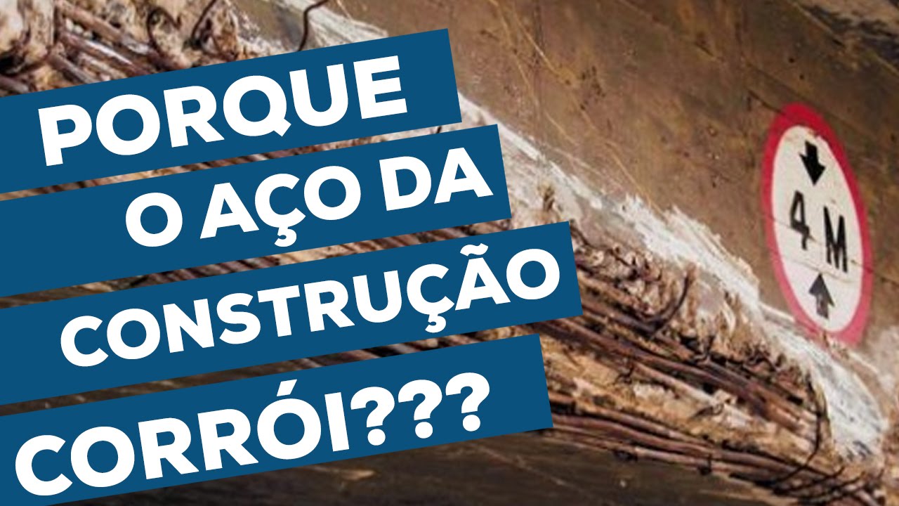 Corrosão do aço da construção