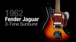 Video thumbnail for 1962 Fender Jaguar Three Tone Sunburst | CME Vintage Demo by Chicago Music Exchange