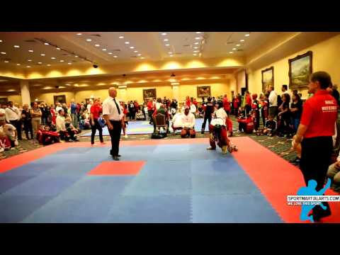WKC Worlds 2014 Boys Point Sparring Team ENG v Team USA