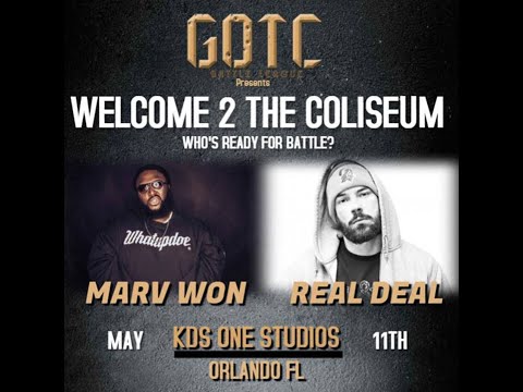Real Deal vs Marv Won full battle from GOTC: Welcome 2 the Coliseum