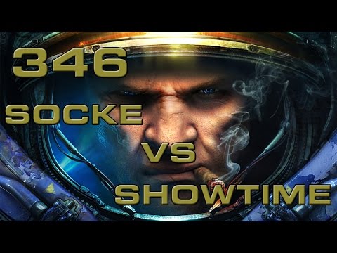 #346 Socke (P) vs. ShowTime (P) StarCraft II ESL Pro Series Winter Season 2014 Cup #5