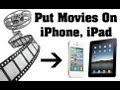 How To Copy Movies TV Shows To IPhone5 IPad ITouch