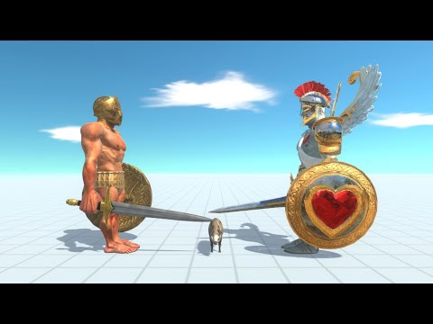 Achilles And Eros Vs Every Unit ARBS  | Animal Revolt Battle Simulator
