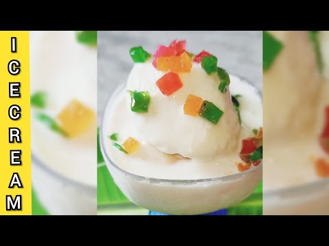 Easy Vanilla Ice Cream Recipe in Tamil/Soft Creamy Ice Cream Recipe Fir kids/ வெண்ணிலா ஐஸ்கிரீம்