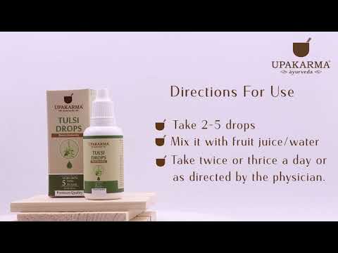 30 ml shahi tulsi- 6 drops for cold, for personal, packaging...