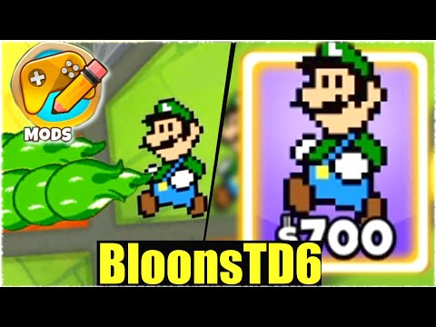 *MOD* WARUM LUIGI DER BESTE AFFE IM SPIEL IST! - Bloons TD6 [Deutsch/German]