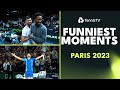 Monfils & Djokovic Dance Lesson; Djokovic vs The Paris Crowd And More ? Paris 2023 Funniest Moments