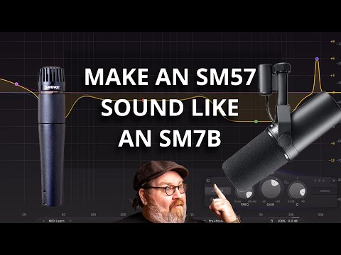 How To Make A Shure SM57 Sound Like A Shure SM7B