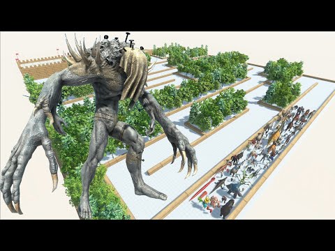 ESCAPE FROM SCOURGE - JUNGLE COURSE - LAST SURVIVOR - Animal Revolt Battle Simulator