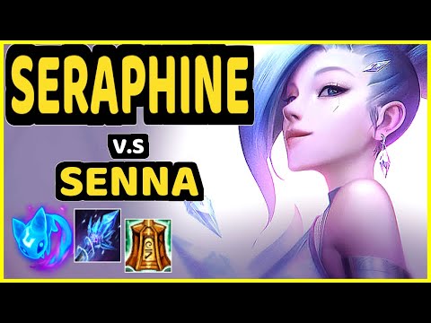 PROFESSOR (SERAPHINE) vs SENNA - BOTTOM SUPPORT CHALLENGER GAMEPLAY - BR